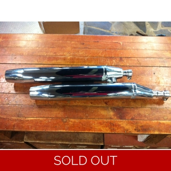 2004-07 Yamaha XV1700 XV17 Road Star Midnight Silverado Muffler Set 5VN-14710-00-00